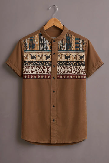 Tribal Heritage Panel Shirt