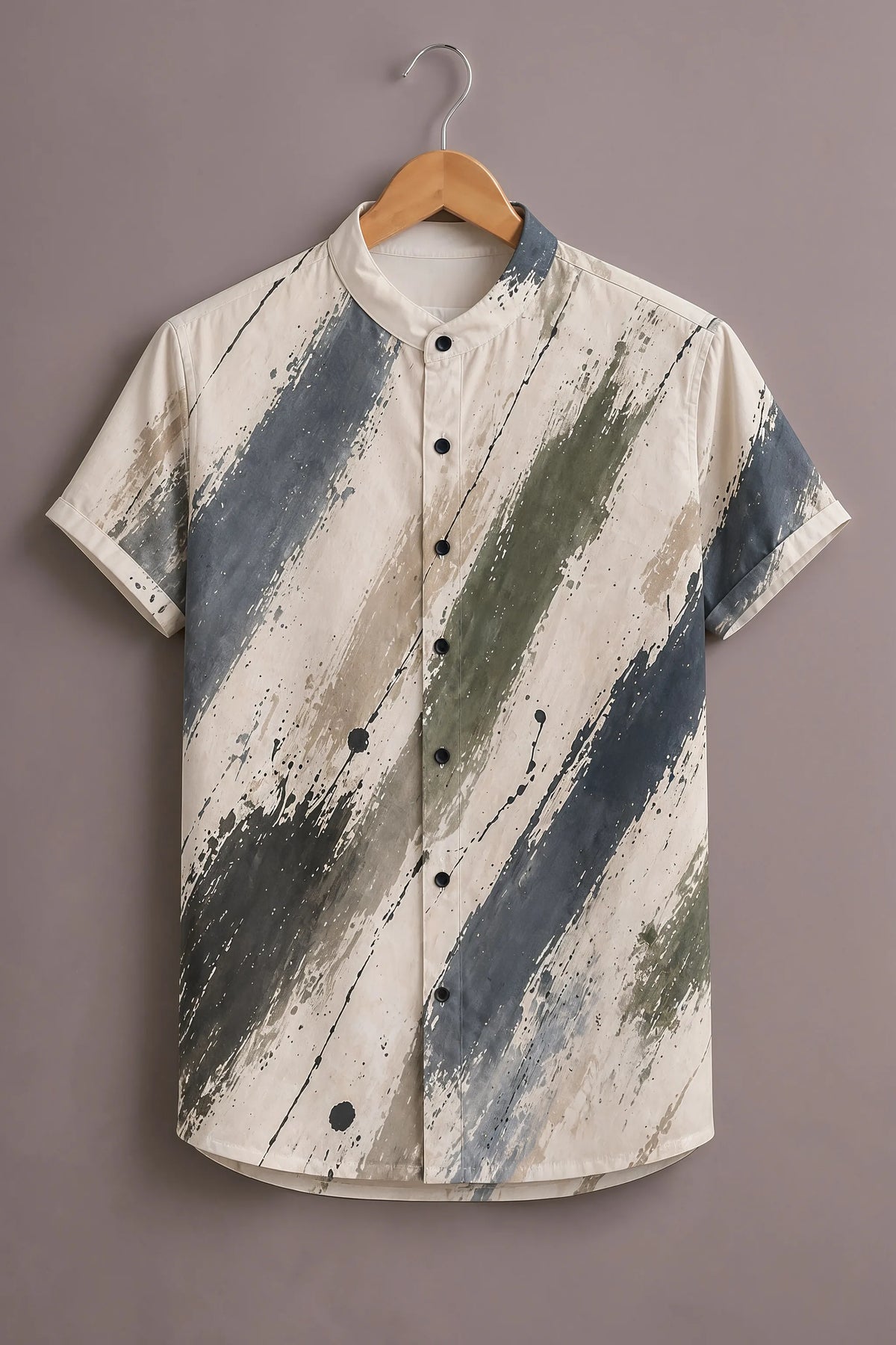 Abstract Brushstroke Art Shirt