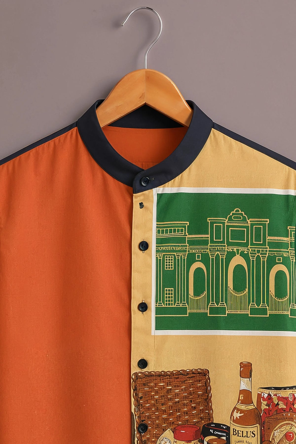 Men's Heritage Market Art Shirt