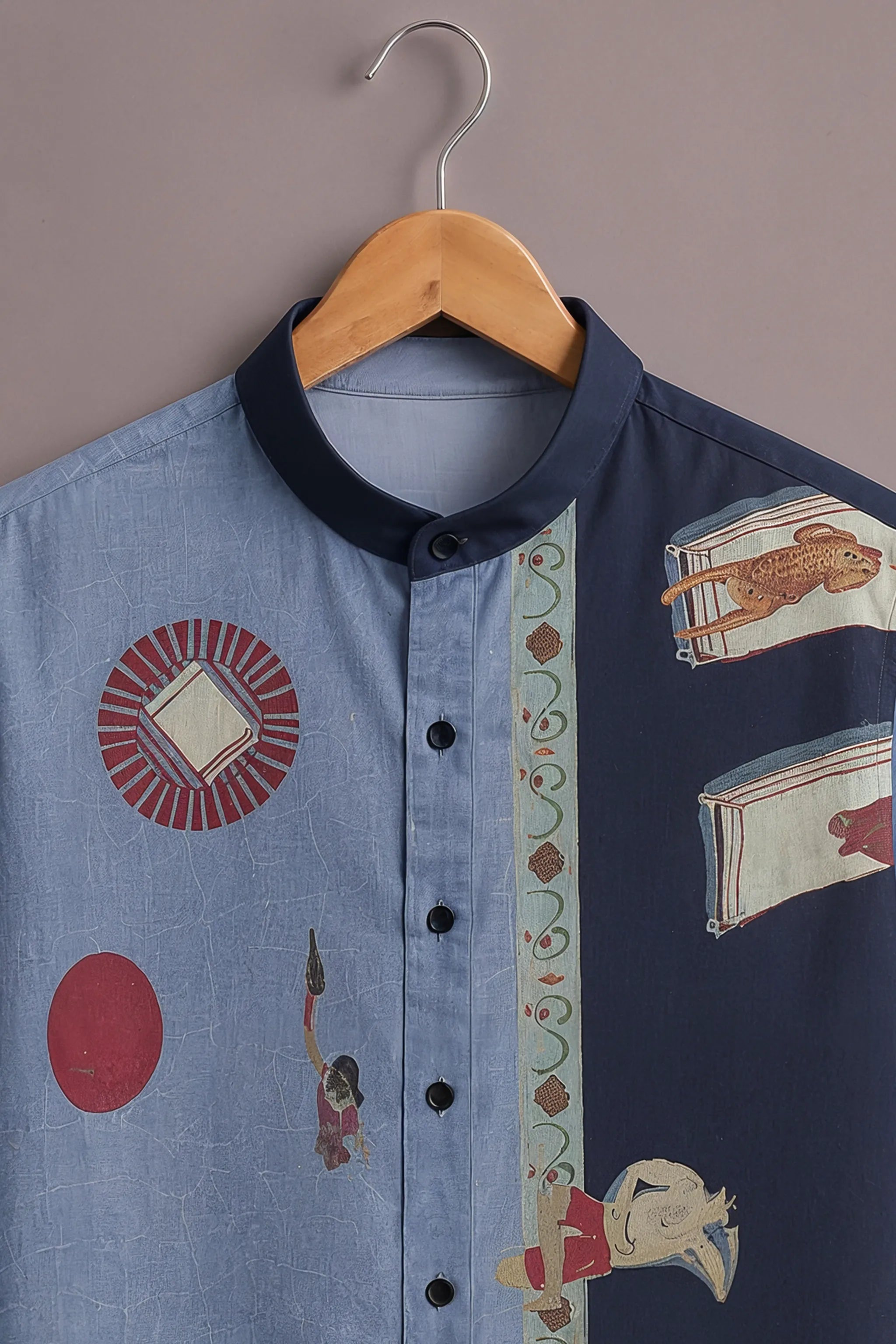 Vintage Lotus Graphic Shirt