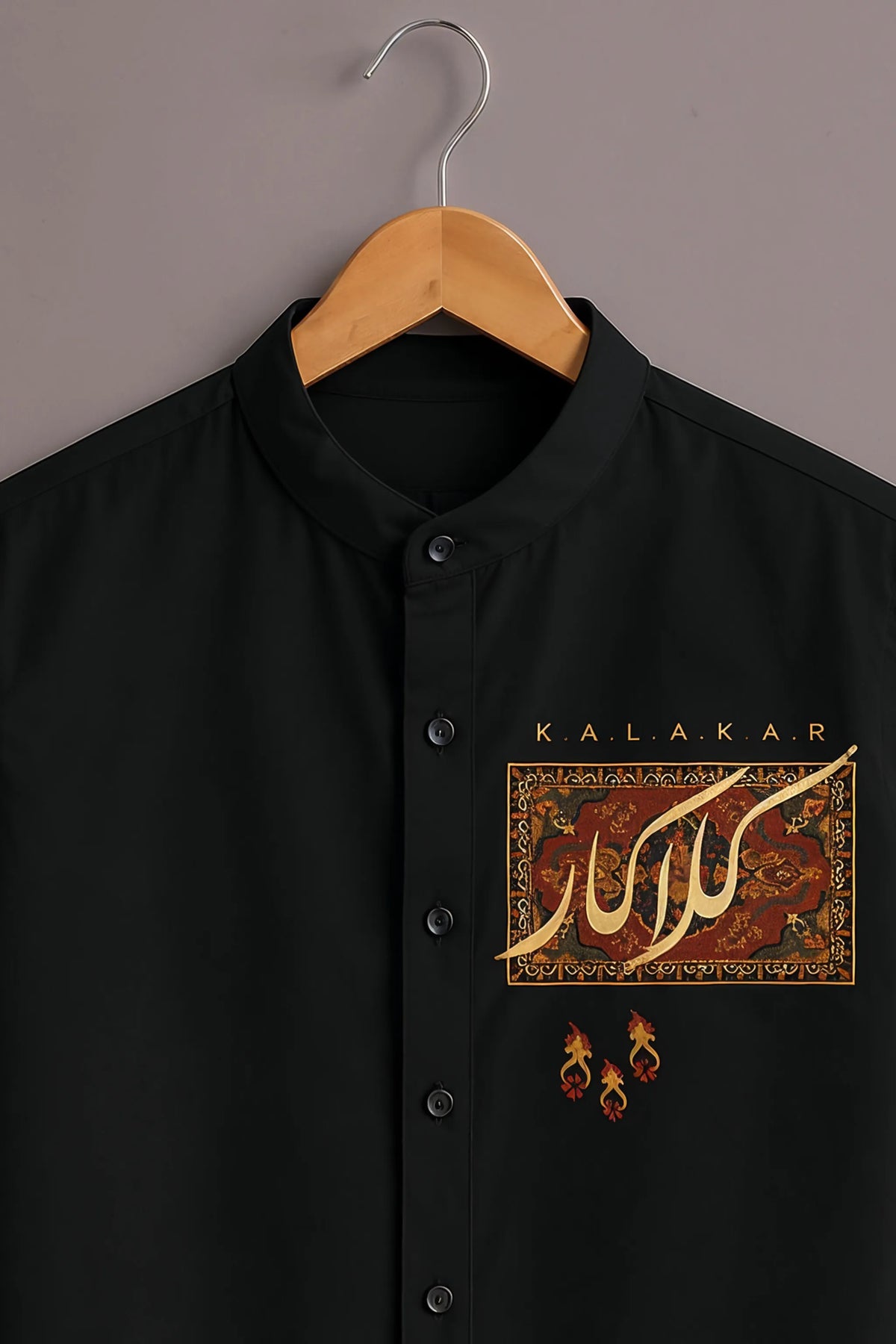 Royal Script Graphic Shirt