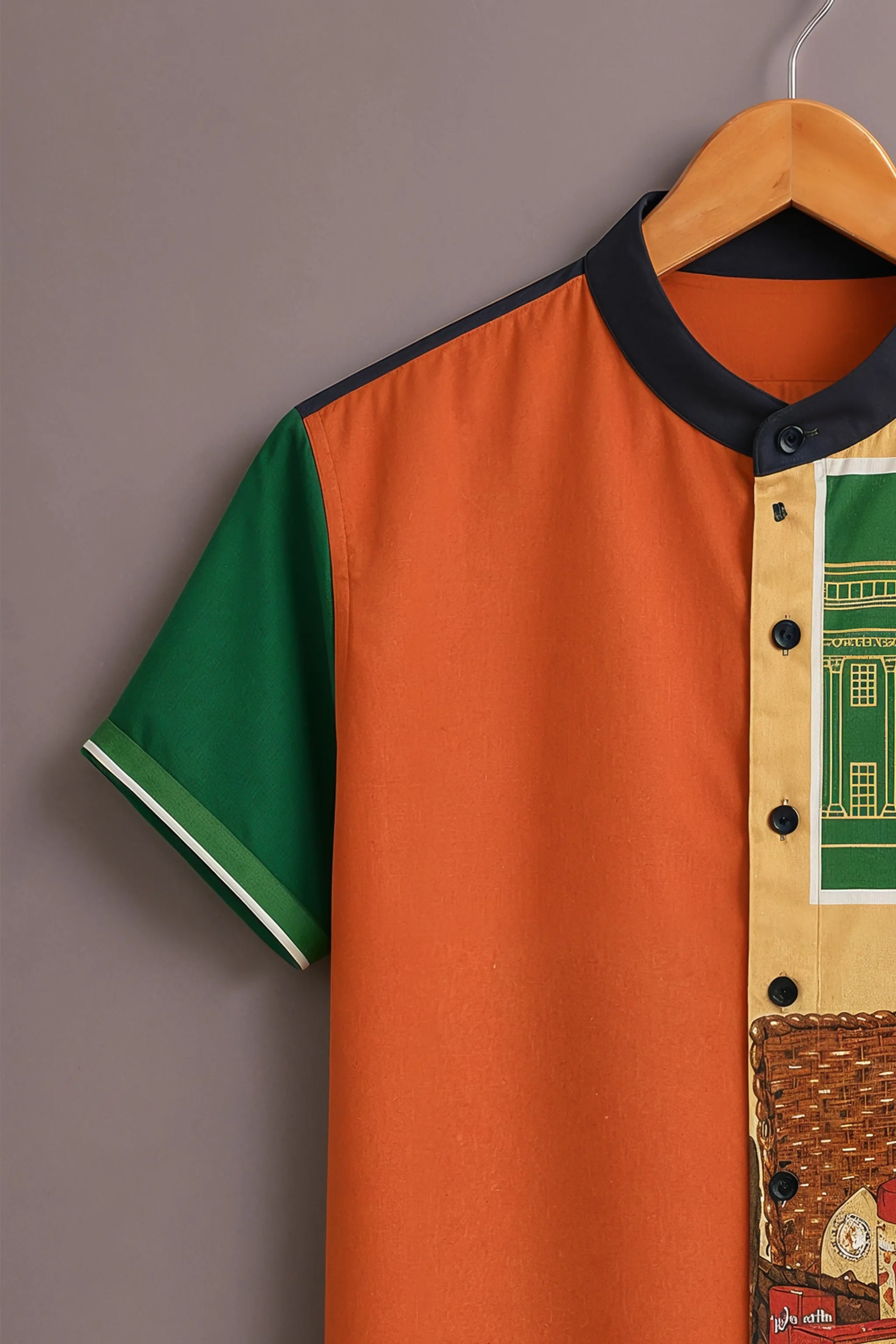 Men's Heritage Market Art Shirt
