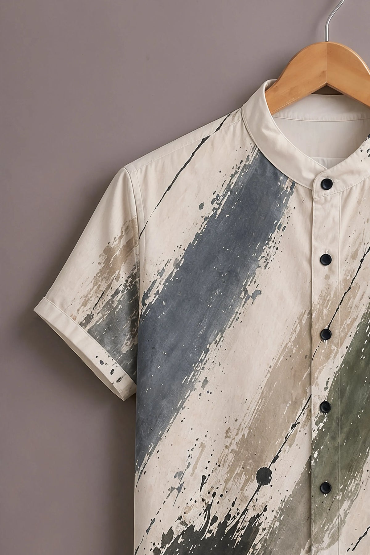 Abstract Brushstroke Art Shirt